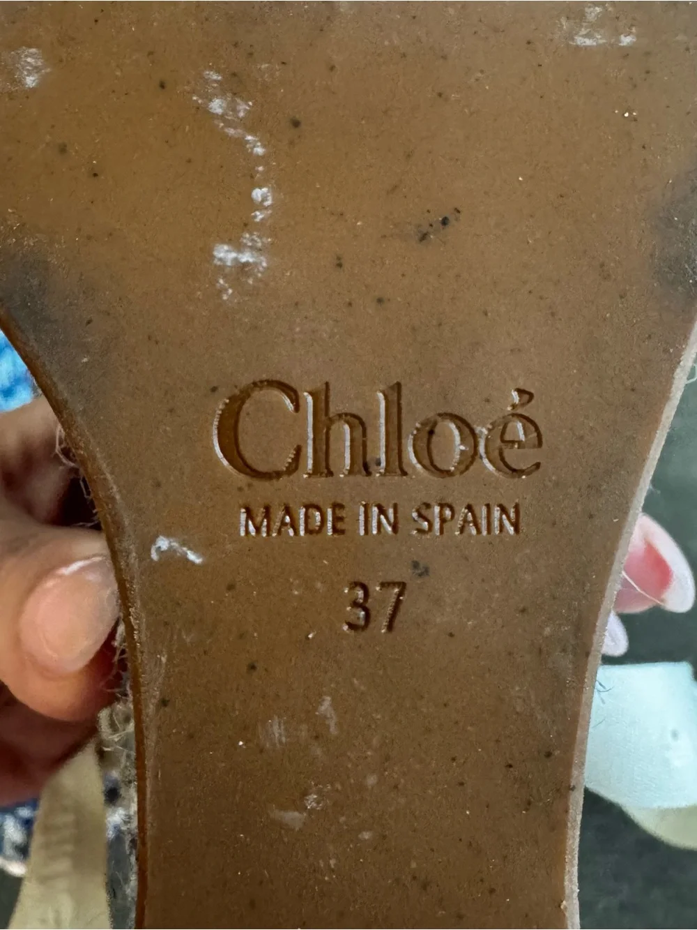 Chloe Pia ankle-wrap wedge espadrilles